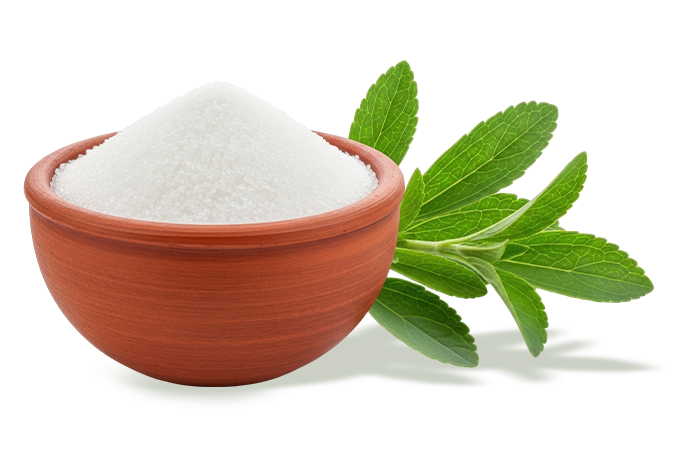 Sweetism sweetener stevia plant isolated photography